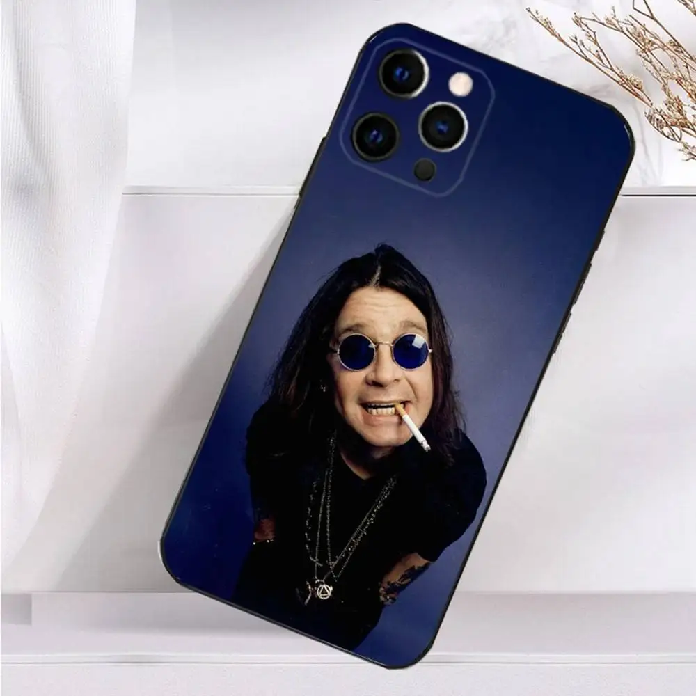 Rock Singer Ozzy Osbourne Phone Case For iPhone 17 16 15 14 13 12 11 Pro Max Mini SE 7 8 Plus 17E Air Shockproof Non-Slip Cover