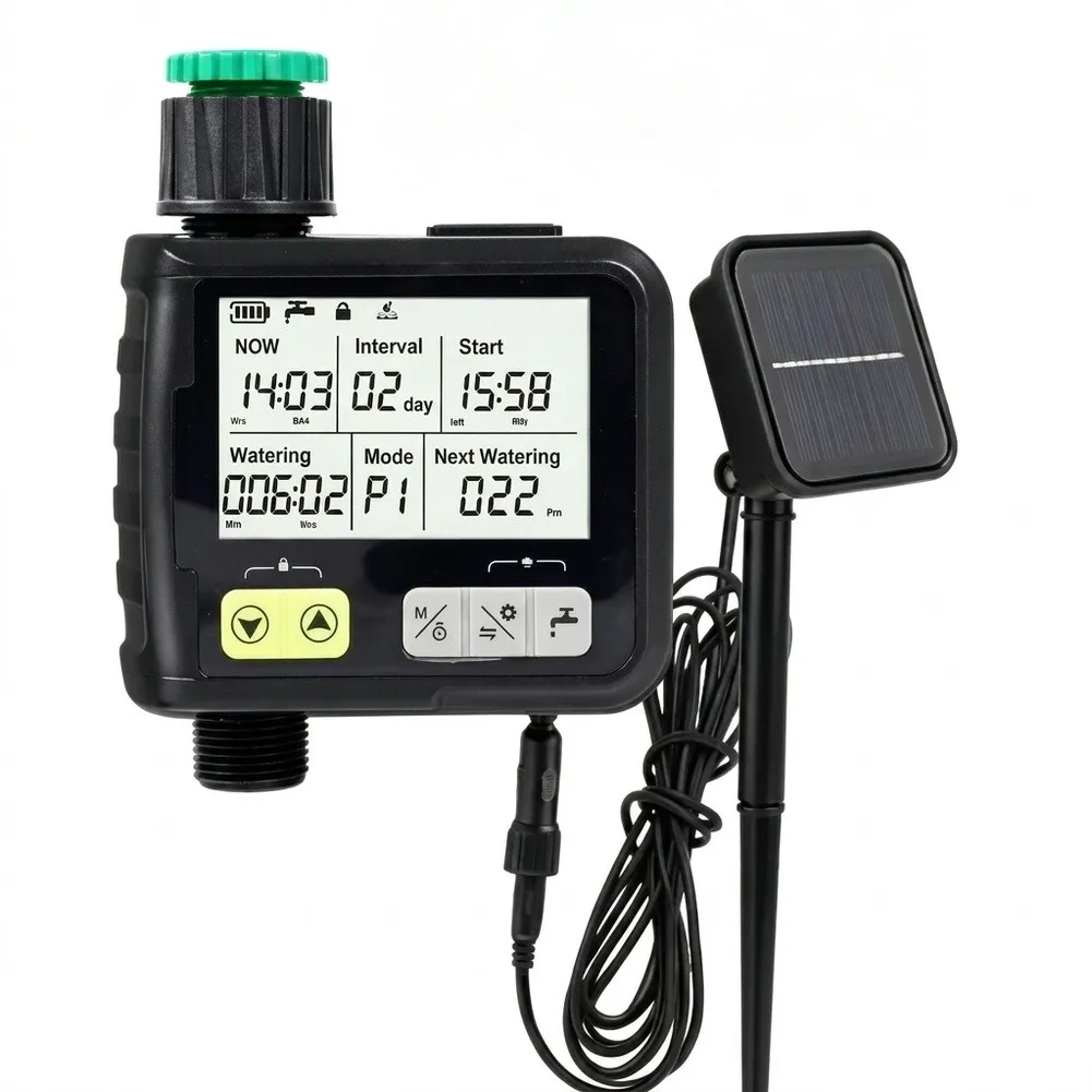 reliable-solar-drip-irrigation-timer-with-rain-detection-functionality-and-9-program-scheduling-for-outdoor-for-garden-use
