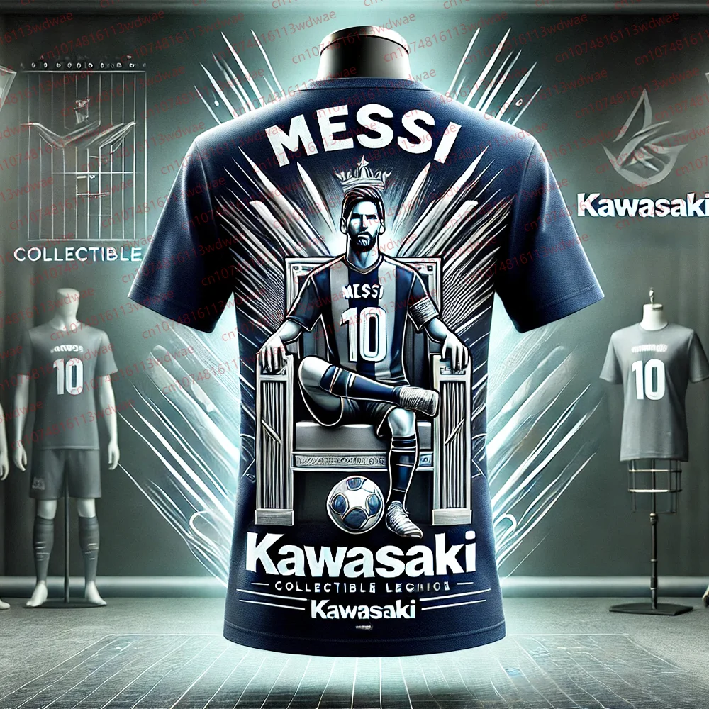 

Argentina Football Jersey Messi 10 Football Jersey Kit Kawasaki Racing Team T-Shirt Men Cycling suit Kid Football Jersey kit