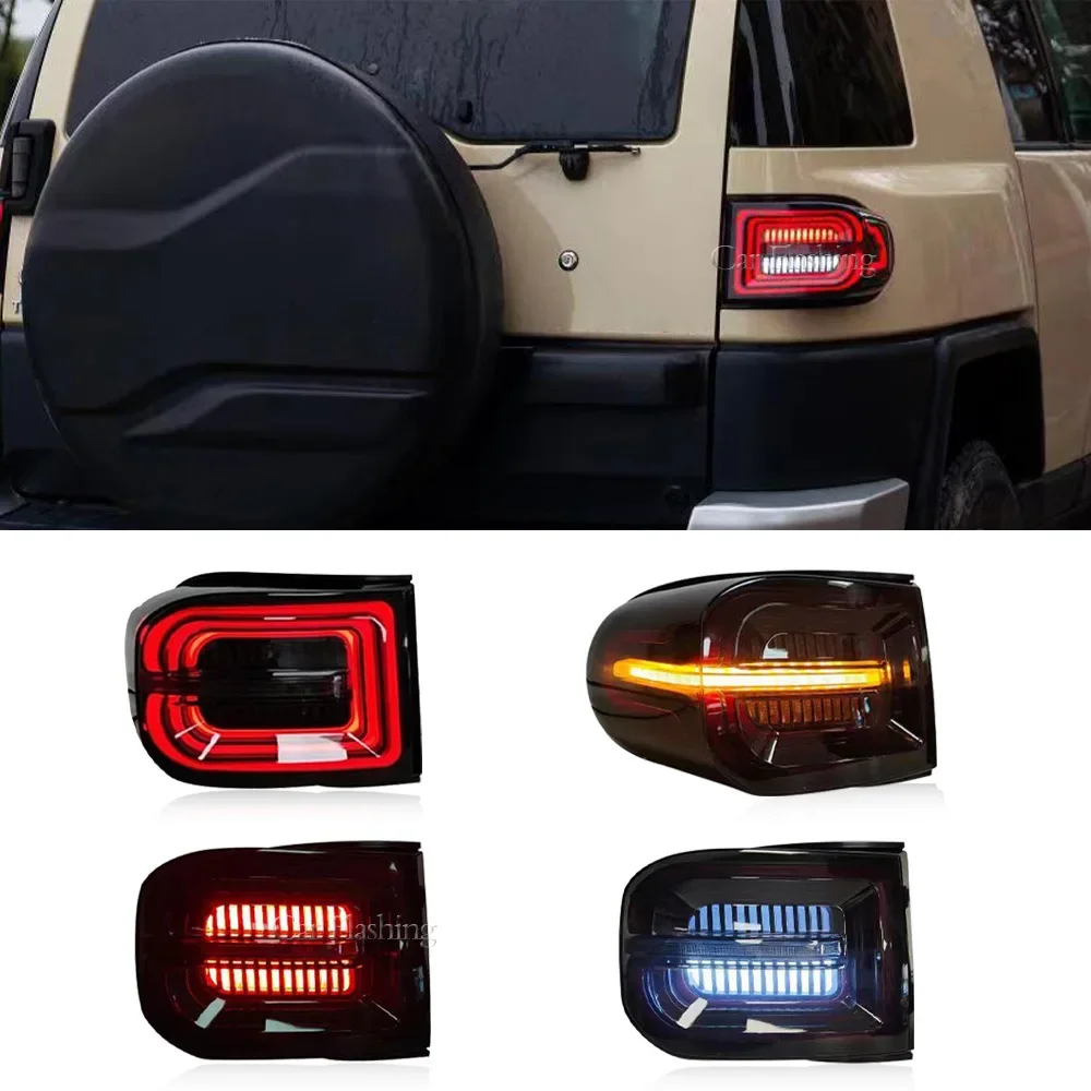 

For Toyota FJ Cruiser 07-20 tail light assembly LED turn signal brake light rear bumper light