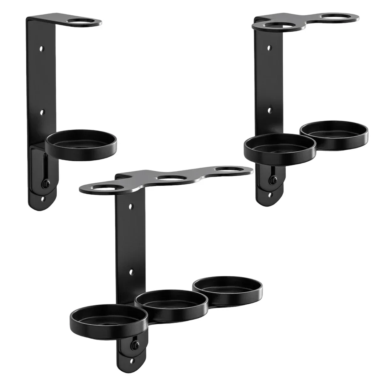 

Stainless Steel Bathroom Wall Mounted Soap Dispenser Holder Perfect for Organizing Shower Products Efficiently