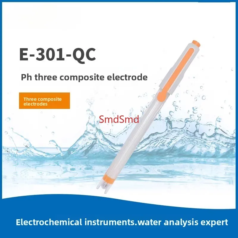 E-301-QC PH Triple Composite Electrode with Temperature Supplement PHBJ-260F PHS-3E