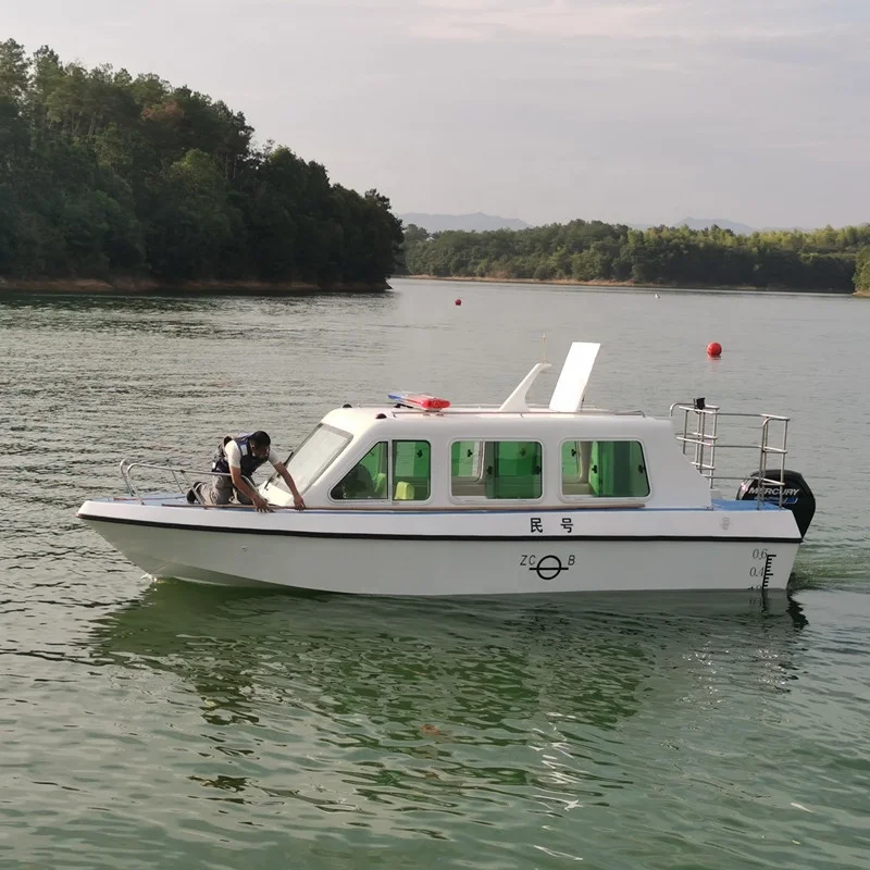 Cheap 22ft Fiberglass Fast Patrol Boat For Sale