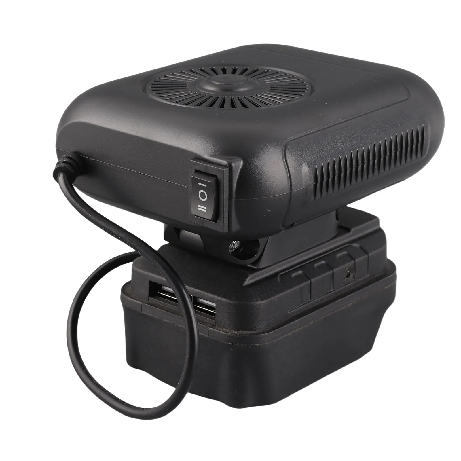 طاقة البطارية الكهربائية سخان صغير 2xUSB 2 درجة الحرارة 90 درجة سخان البطارية المحمولة التدفئة السريعة لمكتب النوم سيارة المنزل