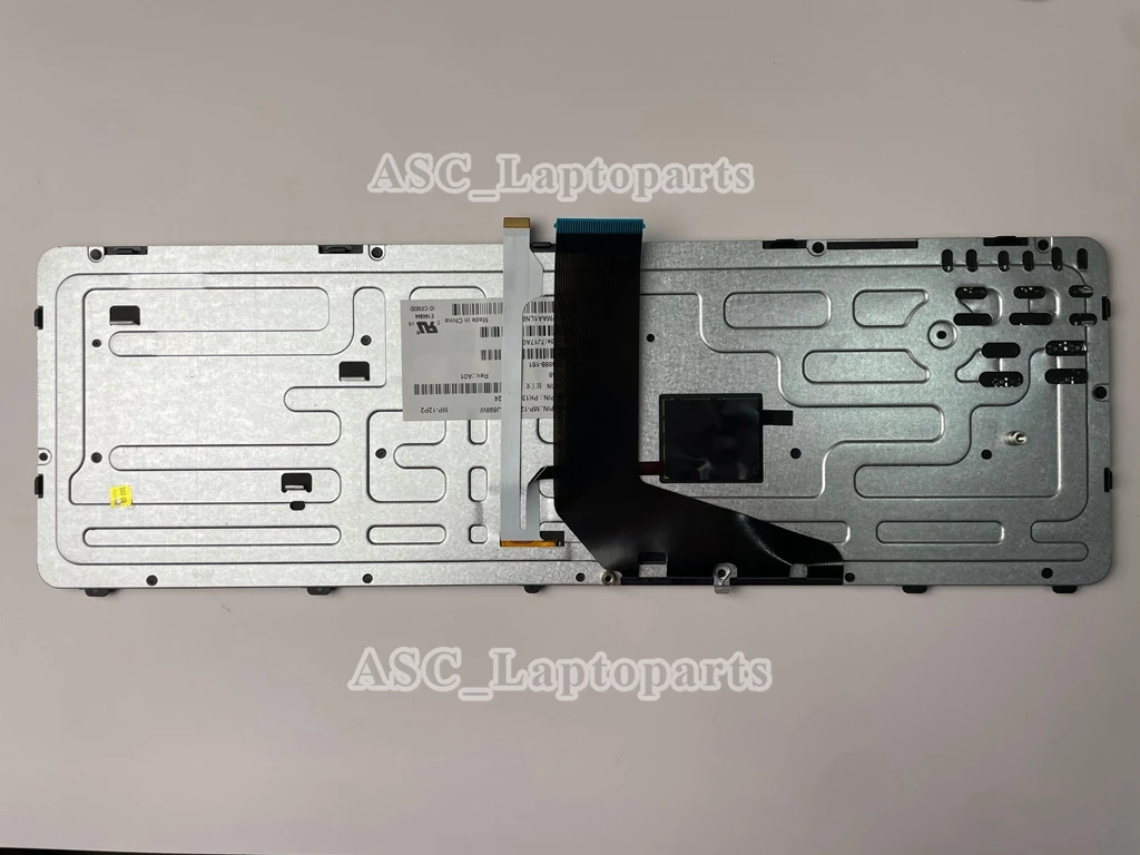 لوحة مفاتيح Teclado إسبانية لاتينية جديدة لـ HP ZBOOK 15 G1، 15 G2، 17 G1، 17 G2 إطار أسود، مع إضاءة خلفية، مؤشر