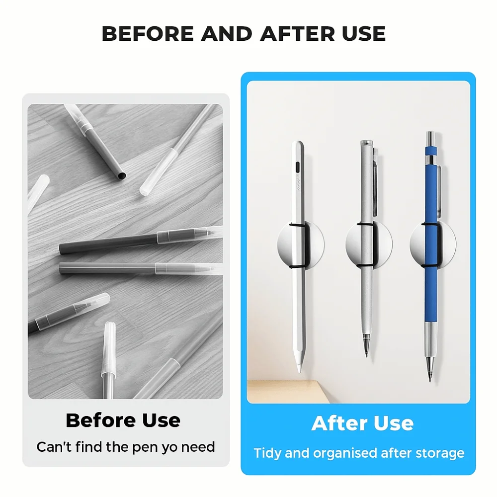 مادة السيليكون حامل القلم المغناطيسي قابل للتعديل المنقولة المغناطيسي الجاف محو علامة حامل انحناء القلم السحابة #1