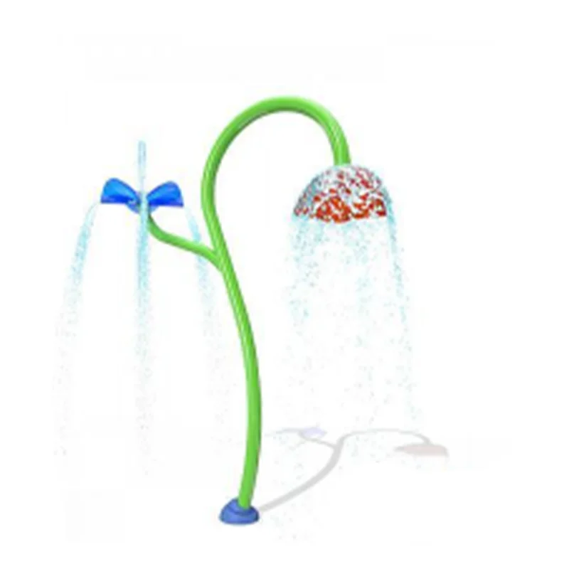 ia-Flower-Shaped Colorful Water Sprayer Durable Splash Pad Feature for Kids Interactive Water Play Outdoor Water Equipment#