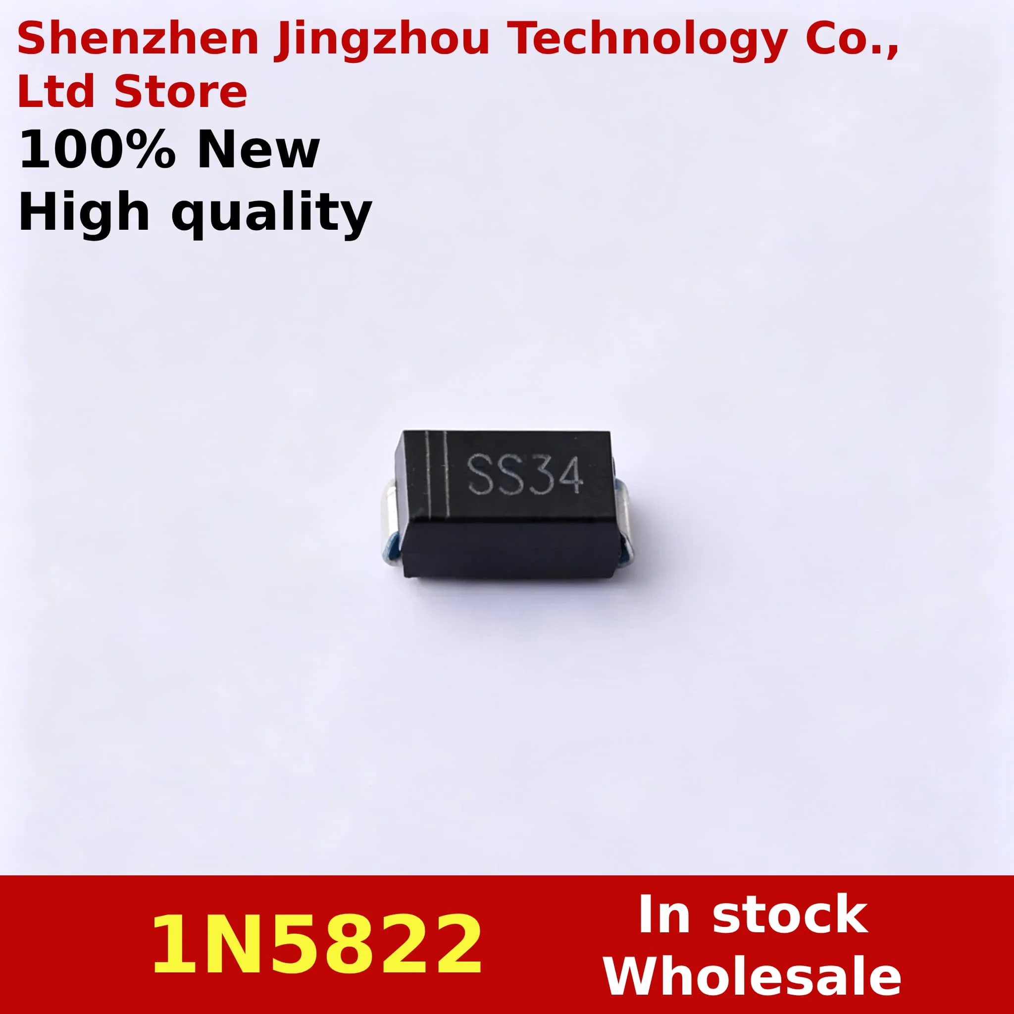 (50/500/1000/3000PCS) 100% New Schottky Diode SS34 SMD 3A/40V SMA DO-214AC Package 1N5822 Electronics Kit Chip In Stock