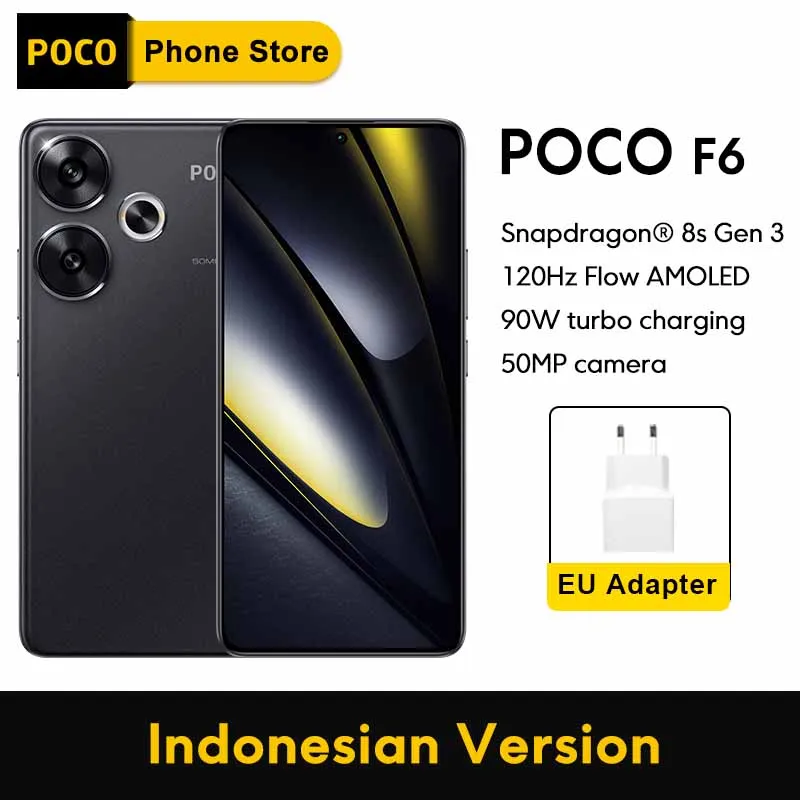 POCO F6 スマートフォン Snapdragon ® 第8世代第3弾 90Wターボ充電