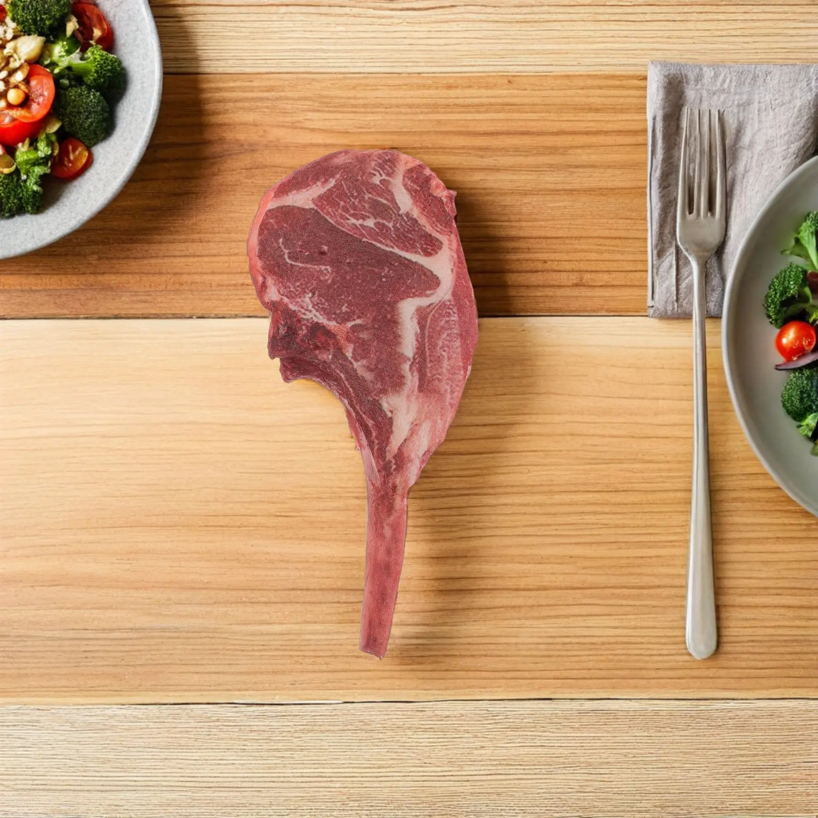 

Искусственный стейк из говядины, имитация свежего мяса, реалистичный муляж для демонстрации, 6.29x2.55x0.59, декор для кухни, ресторана, для фотосъемки