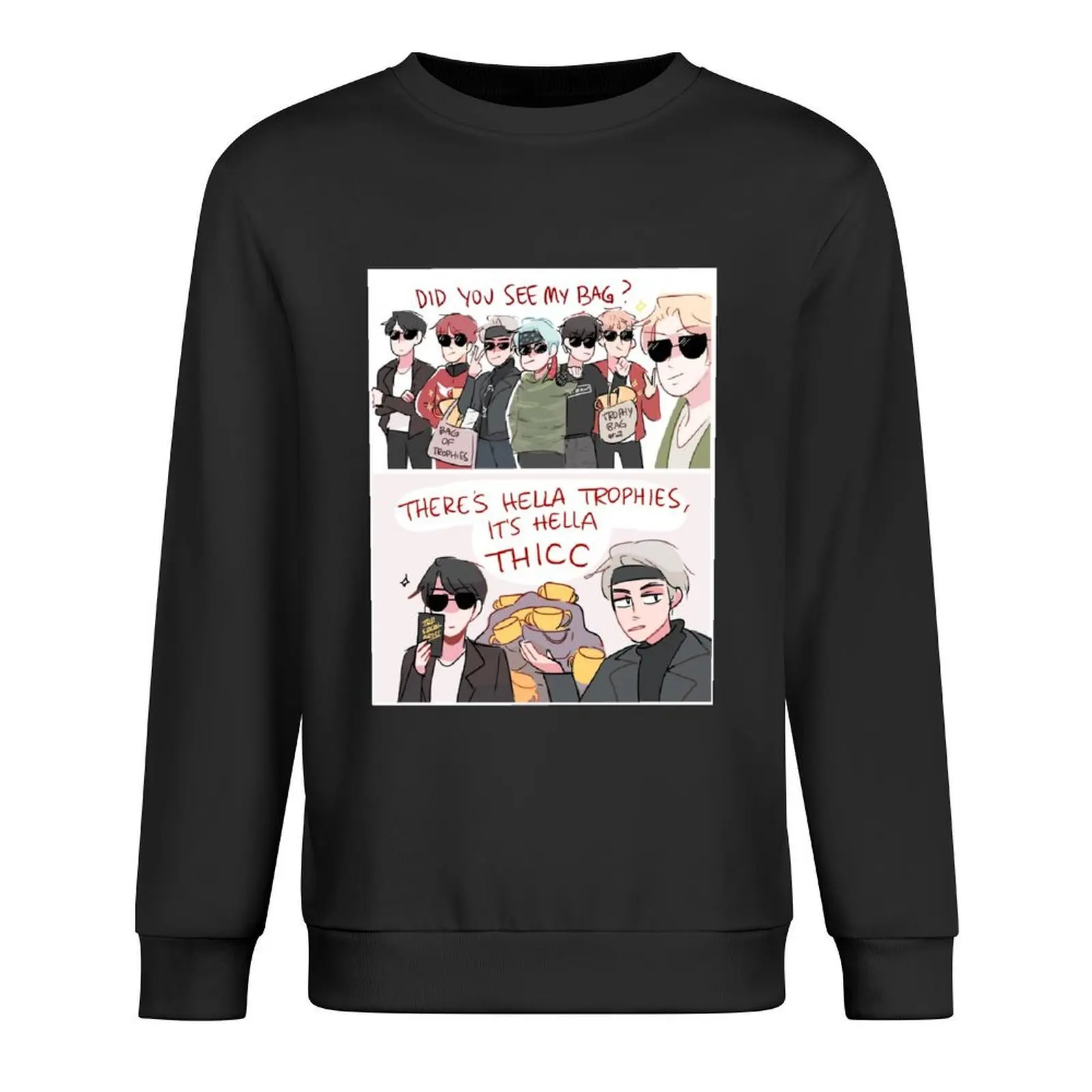 

DID YOU SEE MY BAG Pullover men clothing men's autumn clothes mens clothes autumn new products men's sweatshirts