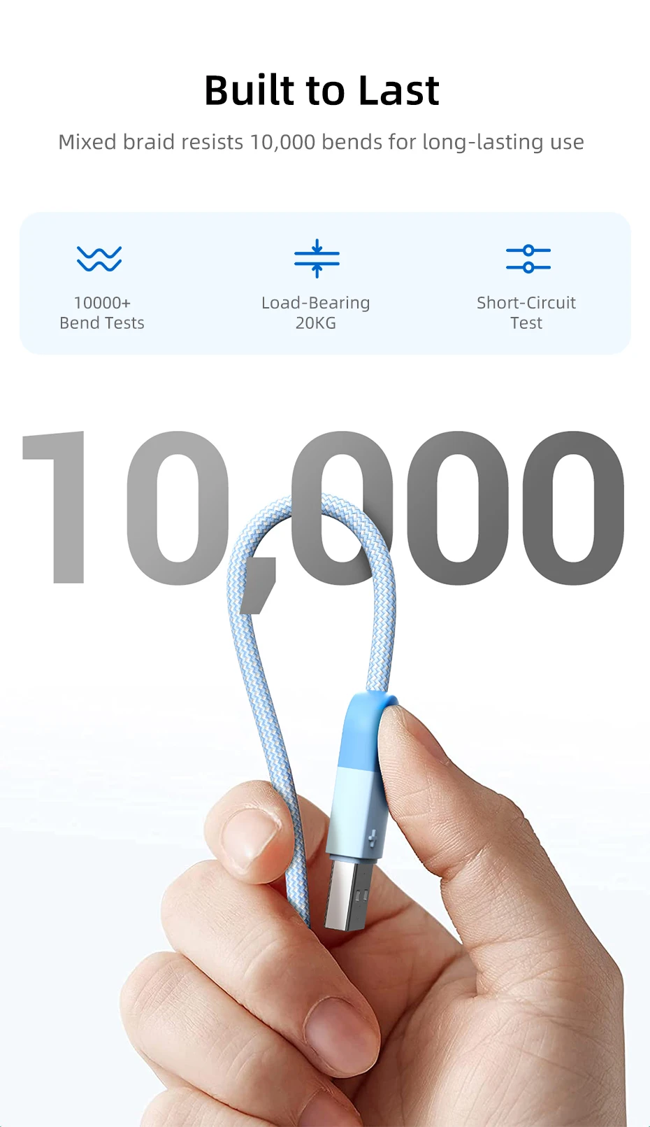 CABLETIME USB A auf USB C Kabel 6A Super Ladung Telefon Kabel Für Huawei Mate 60 Honor 100 W/88 W XIAOMI Schnelle Ladekabel – Detail 9