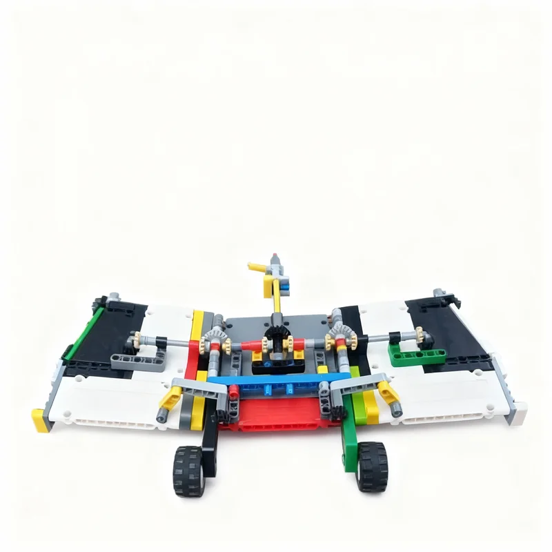 358 elementów MOC Kosiarka Batwing LS Techniczny Model Klocki Konstrukcyjne Architektura DIY Kreatywna Edukacja Prezent na Boże Narodzenie Zabawki z Klocków Pomysł