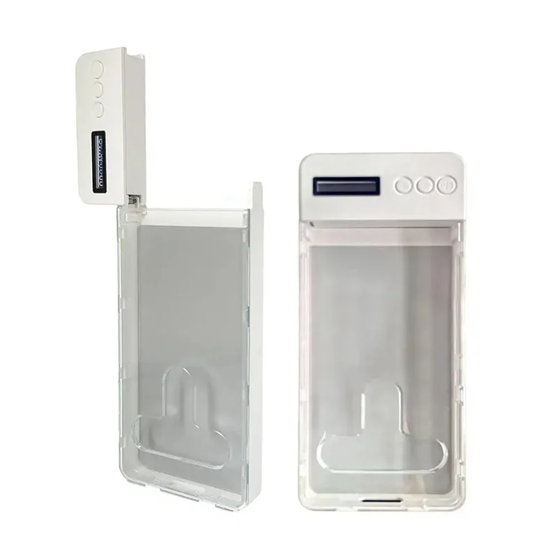 GROCE-2X Self-Discipline Phone Timer Lock Box For Iphone Android Phone Case Self-Control Timer Locker White