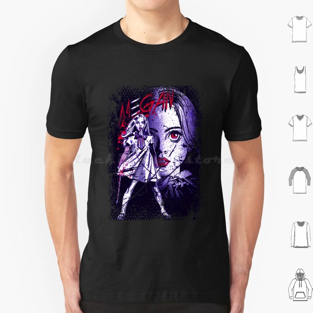 

M3gan Modern Art T Shirt 6xl Cotton Cool Tee M 3 Gan Movie Horror Megan Movie Gerard Johnstone Horror Film