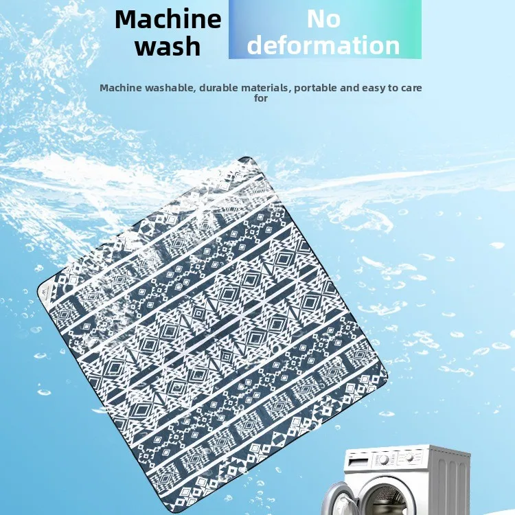 

Коврик для пикника на весеннем отдыхе на природе, ультразвуковая технология, влагостойкая портативная ткань для пола