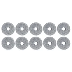 10Pcs for Dreame Bot L10 Prime / L10S Pro Robot Vacuum Cleaner Mop Cloth Rag Replacement Spare Parts