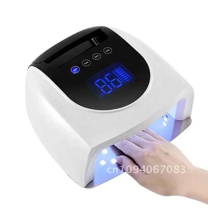 Lámpara UV recargable para uñas, esmalte de Gel de 96W, luz LED para uñas, secador inalámbrico para decoración, novedad de 2023