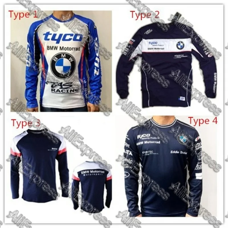 

Hot Sale BMW 3D Printed Jersey Long-Sleeved T-Shirt for Men Breathable Quick-Drying Sweat-Absorbing Summer Moto Jersey 2025