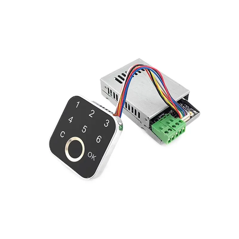 PHILE-For Door Access Control System K226+ G16 Password Fingerprint Control Board Relay Output Admin/User Fingerprint/Password
