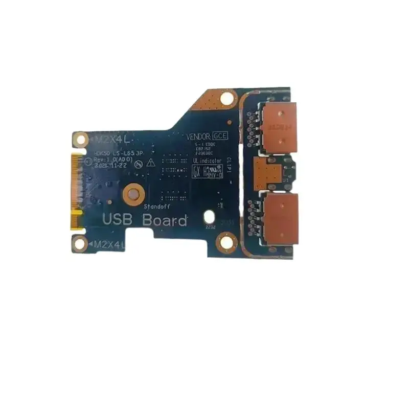 `WORESY كمبيوتر محمول جديد استبدال IO USB Board لـ Dell G15 5520 5521 (2022) HDK50 LS-653P 42C4H 042C4H 3.2USB LS-656P 2P0CY 02P0CY /`Δ