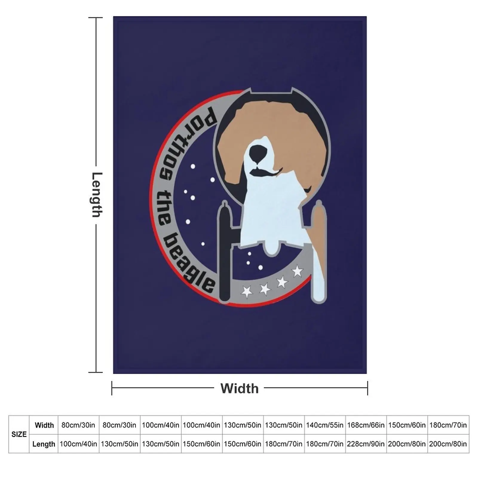 Porthos - Star Trek, Enterprise Throw Blanket for sofa Personalized Gift halloween Blankets