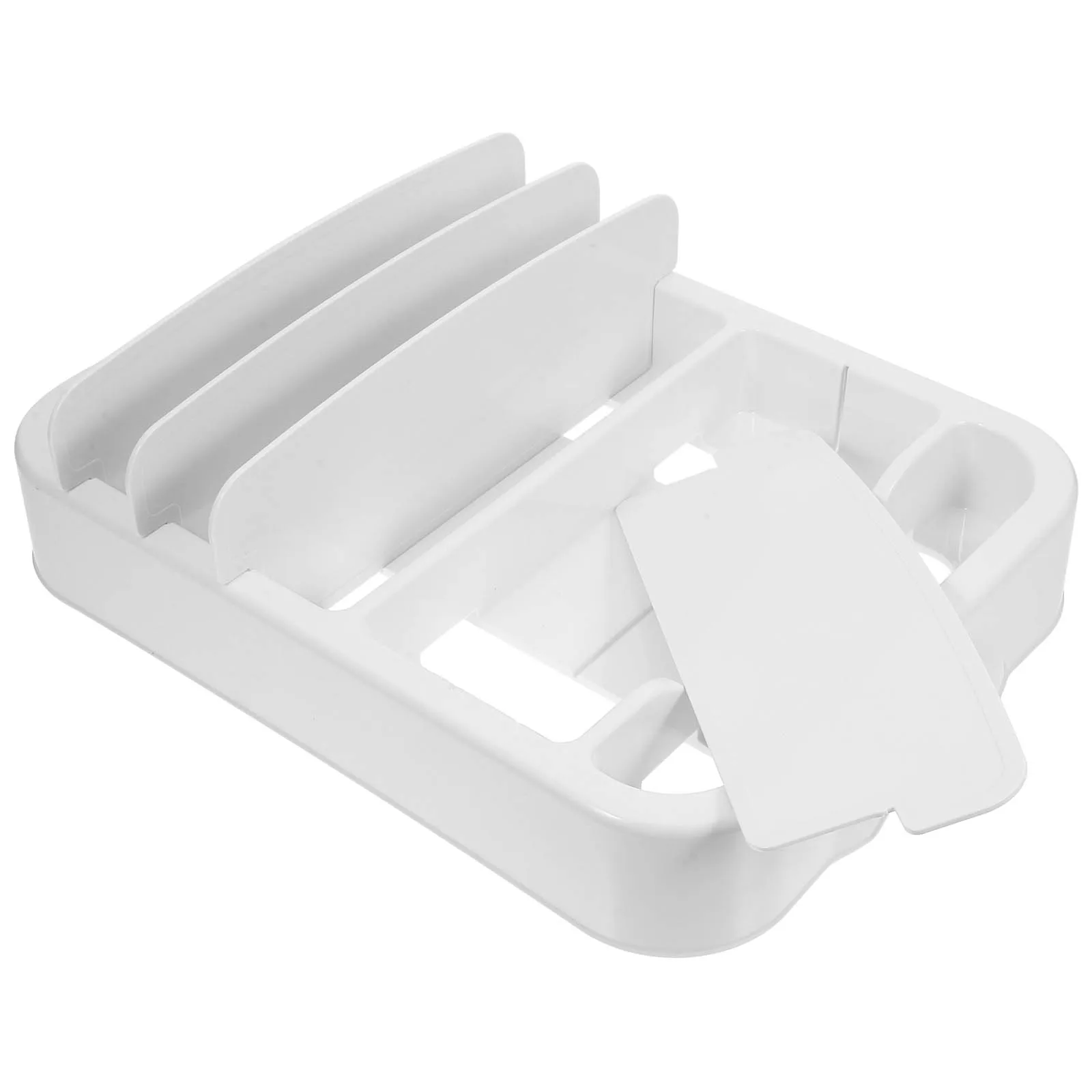 

Cutlery Organizer With Dividers Reusable Lids Tray For Spoon Fork Knife Storage Kitchen Accessory Dish Holder Small Size