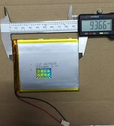 New Hot Flat panel batteries CLP 467992 458090 polymer batteries GPS tablets rechargeable treasure Rechargeable Li-ion Cell