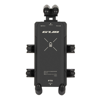 GUB Wireless Phone Holder Charging Stand Aluminium Alloy Phone Holder Wireless Charger Stable Anti-Shake for Motorbike Scooter