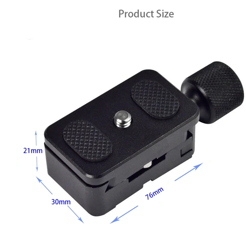 Top Deals K30 1/4 Quick Release QR Plate For Digital Camera Photo Accessories