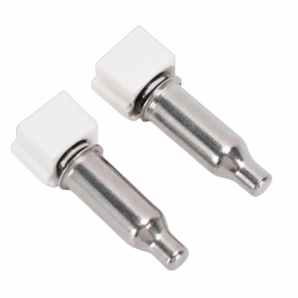 2PCS Durable 4.8K Ohm Washer Temperature Sensor Silver Heating Tube Detector Temperature Sensor For Washing Machine