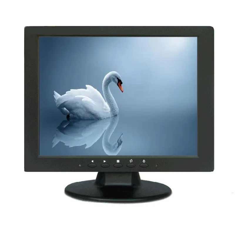 Imagem -02 - Monitor de Computador Lcd para Máquina Pos Desktop Uso av Bnc Vga Hdmi Interface Usb 104 Polegadas 800*600 Venda Quente