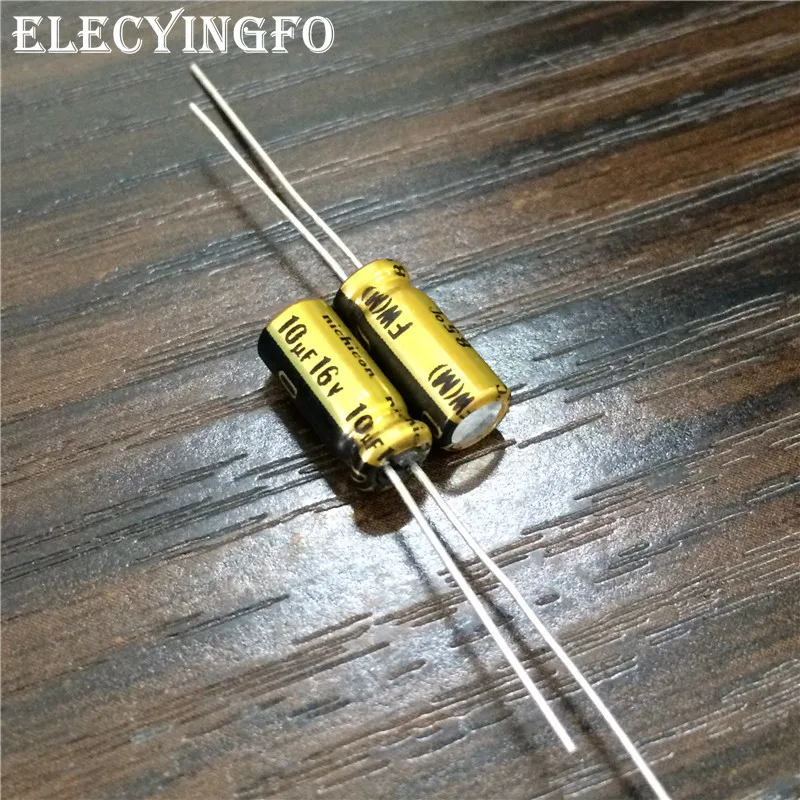 10pcs 10uF 16V NICHICON FW Series 5x11mm 16V10uF condensatore elettrolitico in alluminio Audio grado superiore