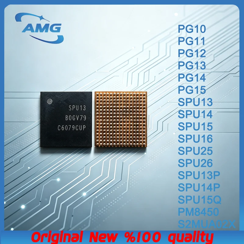 1PCS PG10 PG11 PG12 PG13 PG14 PG15 PM8450 S2MUA02X SPS25 SPS26 SPU13 SPU14 SPU13P SPU14P SPU15 SPU15Q SPU16 BGA power supply chi