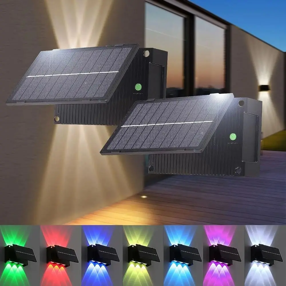

Sensitive Solar Wall Light Waterproof Super Bright Waterproof LED Solar Light Dust Prevention Energy Saving