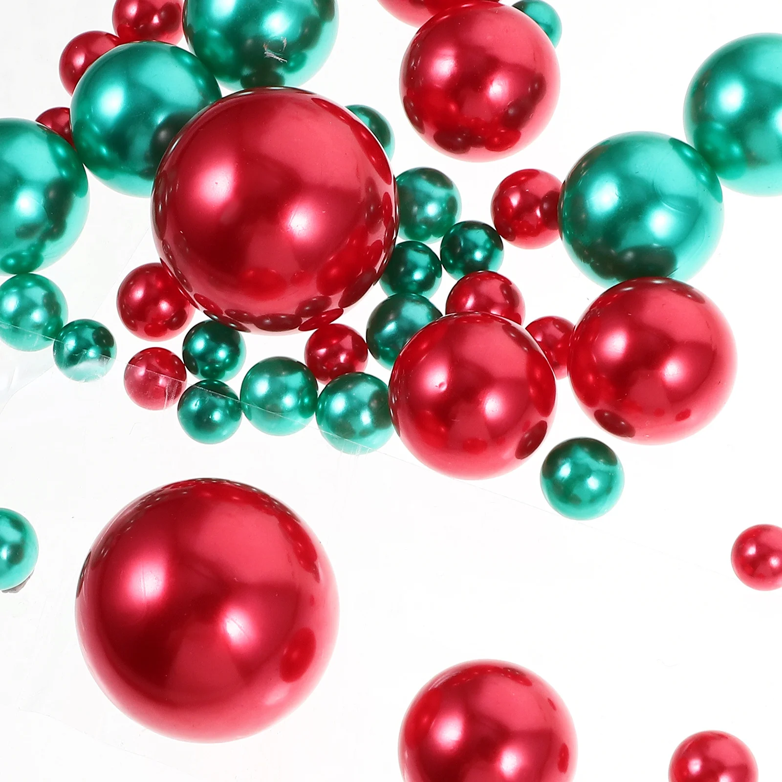 166 قطعة مزهرية من اللؤلؤ الاصطناعي حشو الخرز العائمة فو اللؤلؤ ديكور منزلي للزفاف الجدول مبعثر الطرف الديكور #2