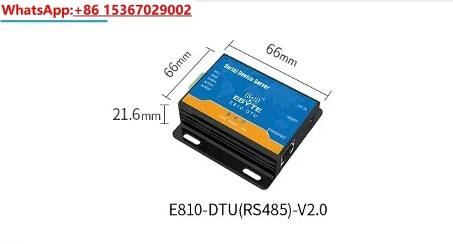 Сервер последовательного порта RS485 к Ethernet Модуль Modbus Поддержка промышленного класса Стандарт TCP UDP Поддержка интерфейса RJ45 MQTT