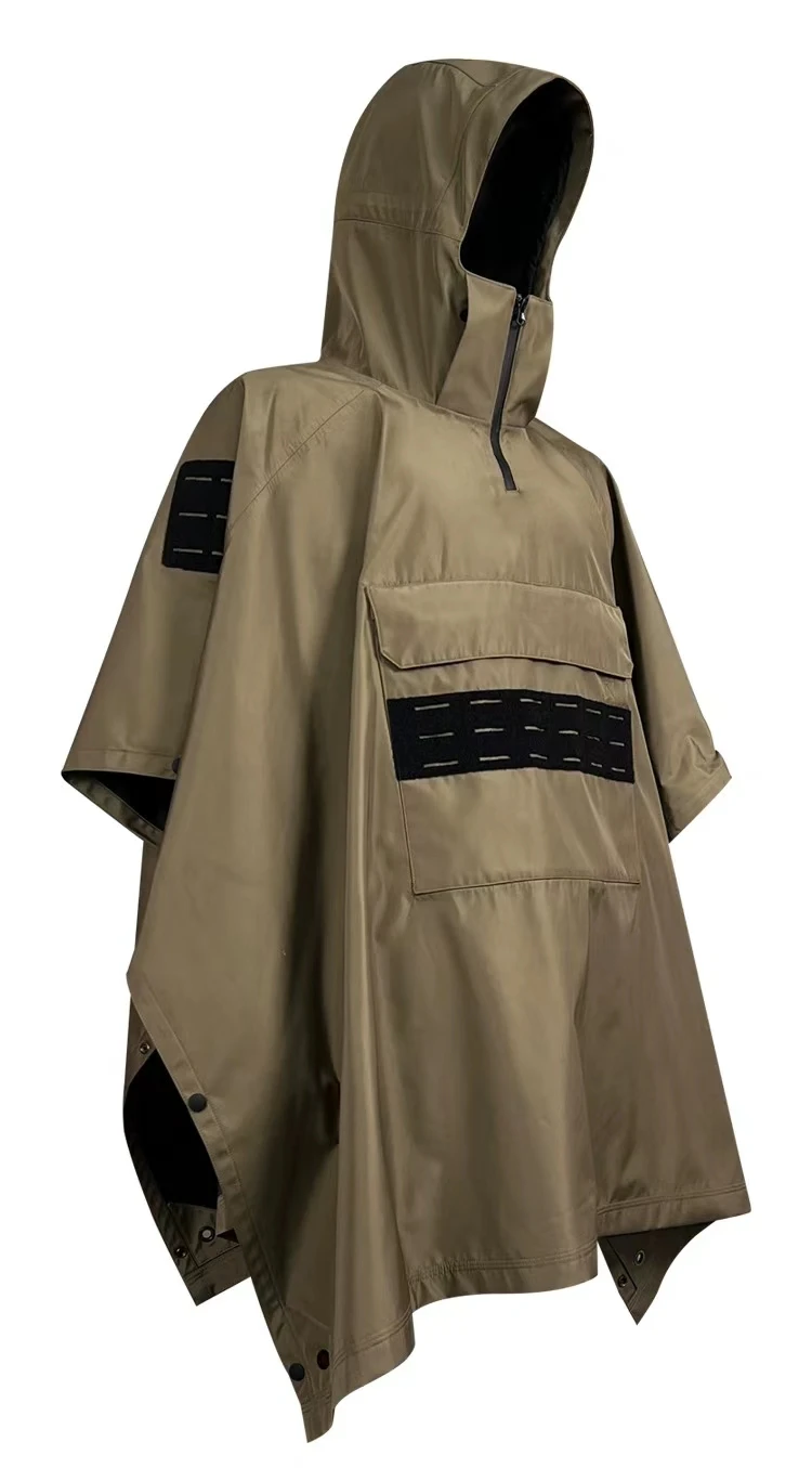 Military Raincoat TECHNICAL SOFT-SHELL PONCHO