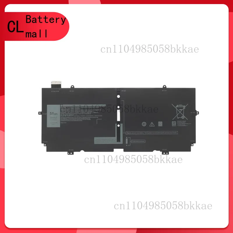 

Высококачественные аккумуляторы для ноутбуков XPS 13 7390 9310 2-в-1 P103G 52TWH