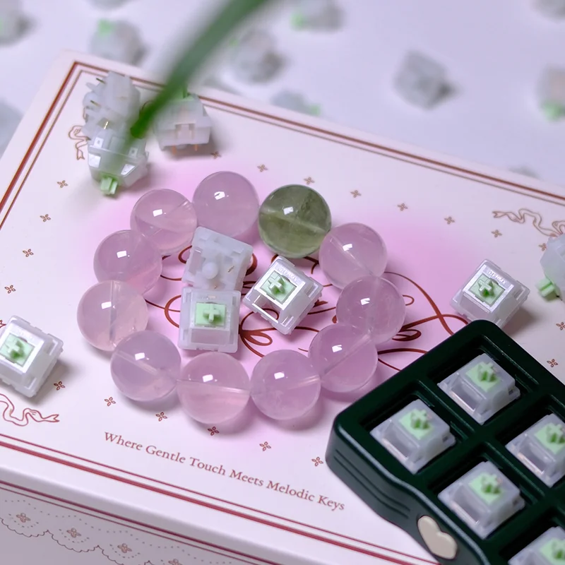 Rena Lab X HMX Jade Switch 50g/42g/37g Gaming Keyboard Shafe Customized Paragraph Mechanical keyboard Accessories