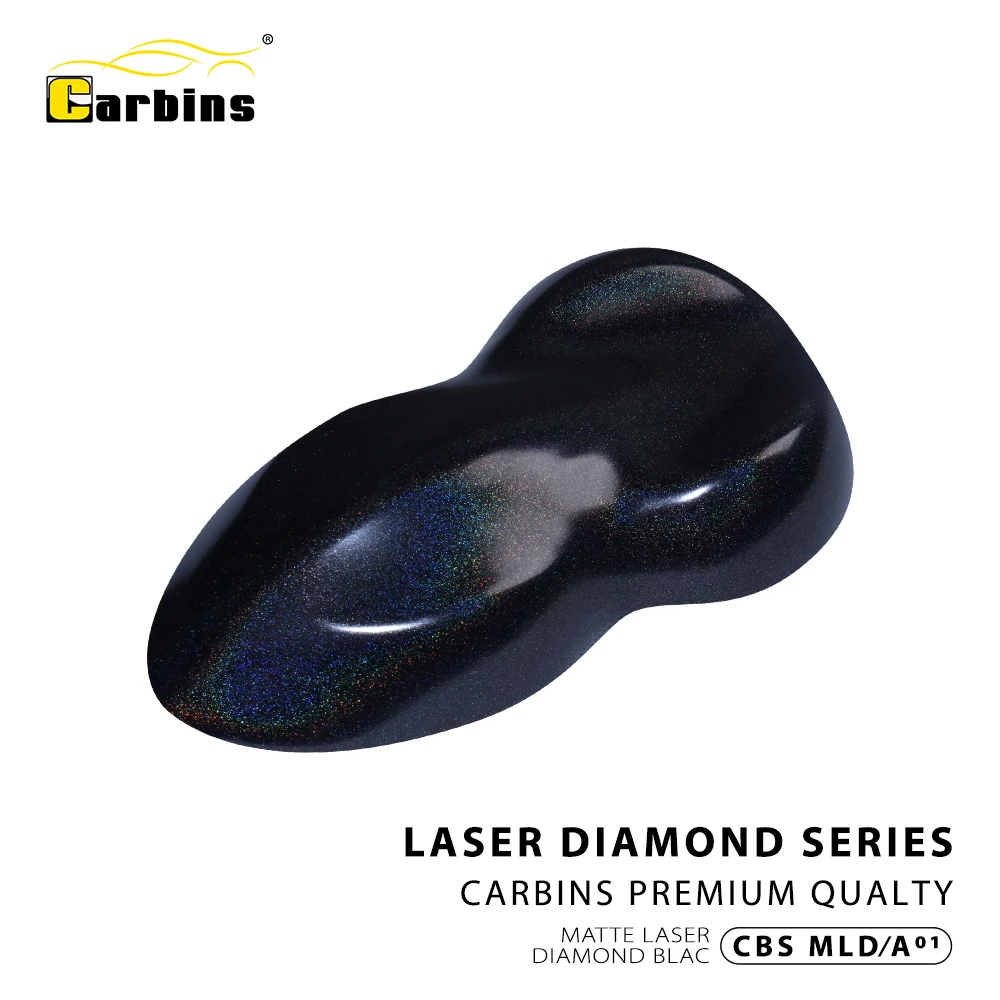 Folia samochodowa Carbins, hit sprzedaży, matowa, laserowa, diamentowa, czarna, PVC, bez pęcherzyków, do zmiany koloru karoserii, folia dekoracyjna.