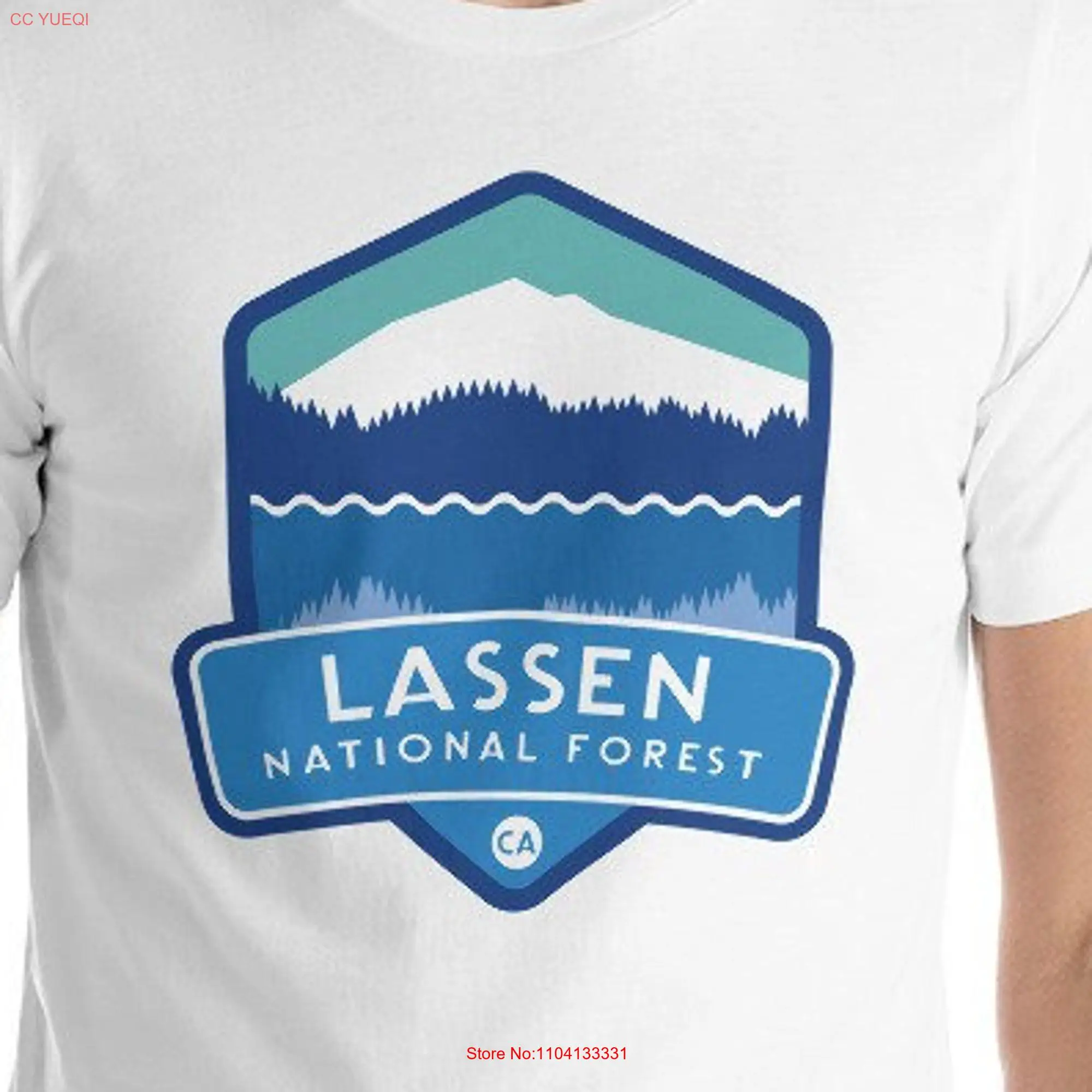 Lassen National Forest California t shirt long or short sleeves