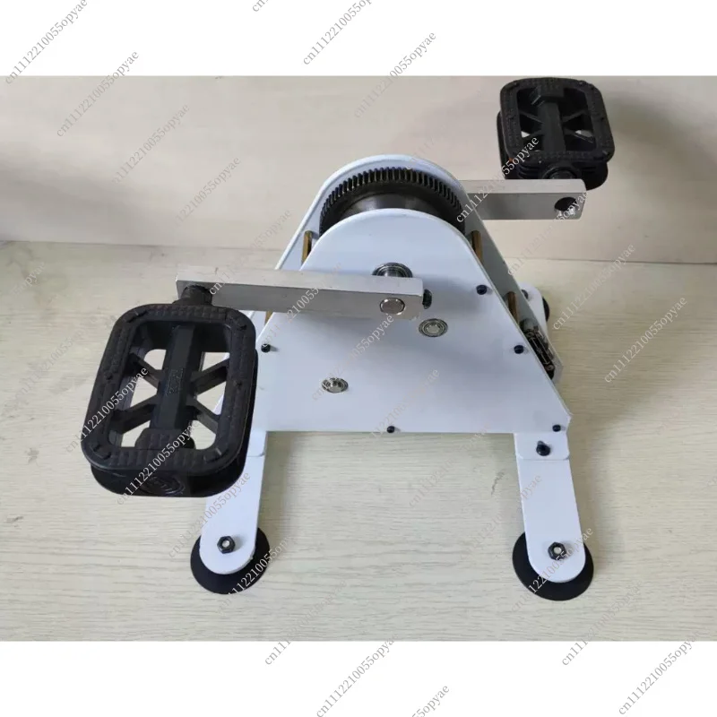 Foot-Operated Pedal Generator 100W DC 12V 24V USB Output, Hand Crank Power Supply for Outdoor Emergency Fitness Training