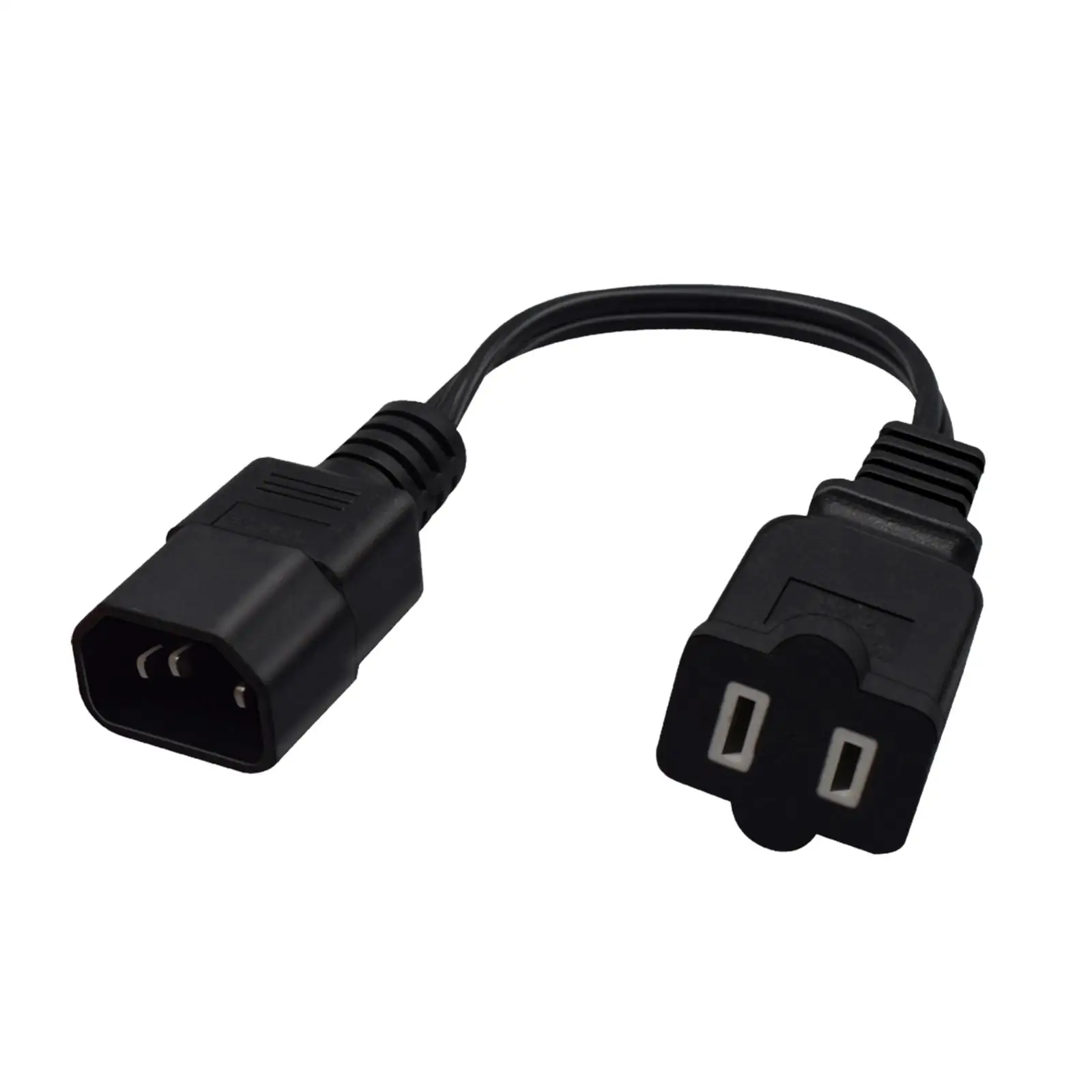 IEC 320 C14 a cable de extensión de alimentación estándar americano estable