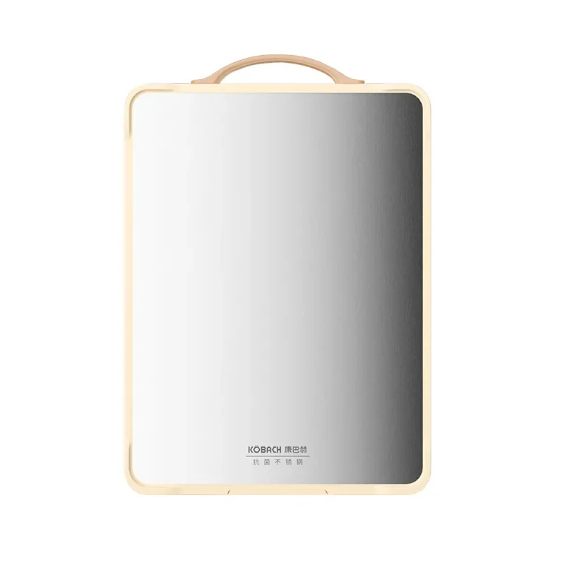 DSA cutting board antibacterial household stainless steel cutting board double-sided cutting  chopping  kitchen thickened sticky