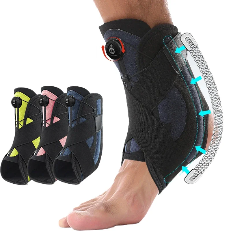 

1PC Ankle Braces Bandage Straps Sports Safety Adjustable Ankle Support Protector Ankle Fracture Sprain Sprain Ligament Strain