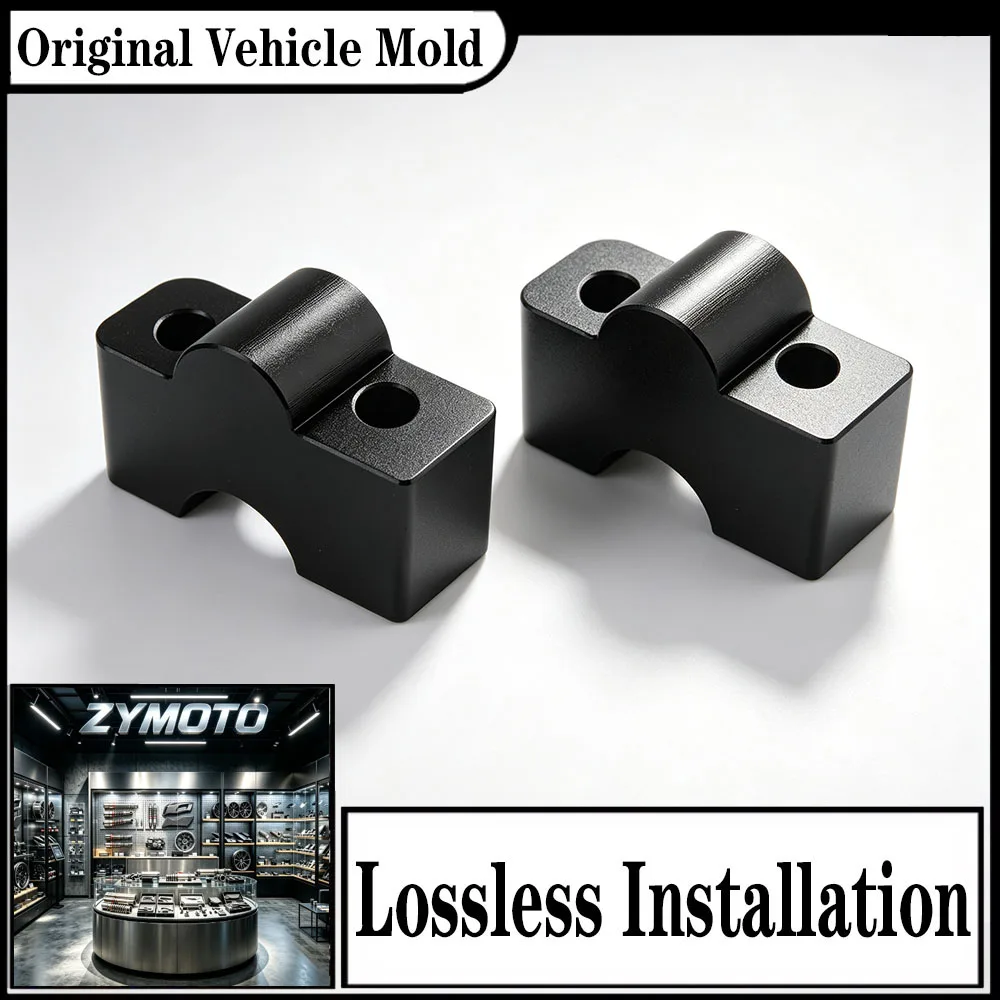 

FOR KAWASAKI ER-6N ER6N Ninja650 EX650 2012-2016 Handlebar Riser Riser Block 30mm Kit Black Aluminum