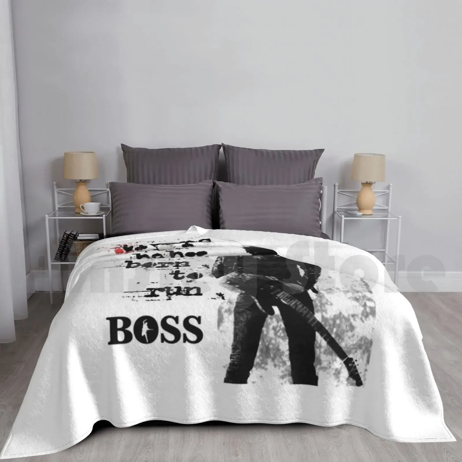 Bruce Frederick Springsteen Blanket Fashion Custom Bruce Frederick Joseph Springsteen Is An American Singer