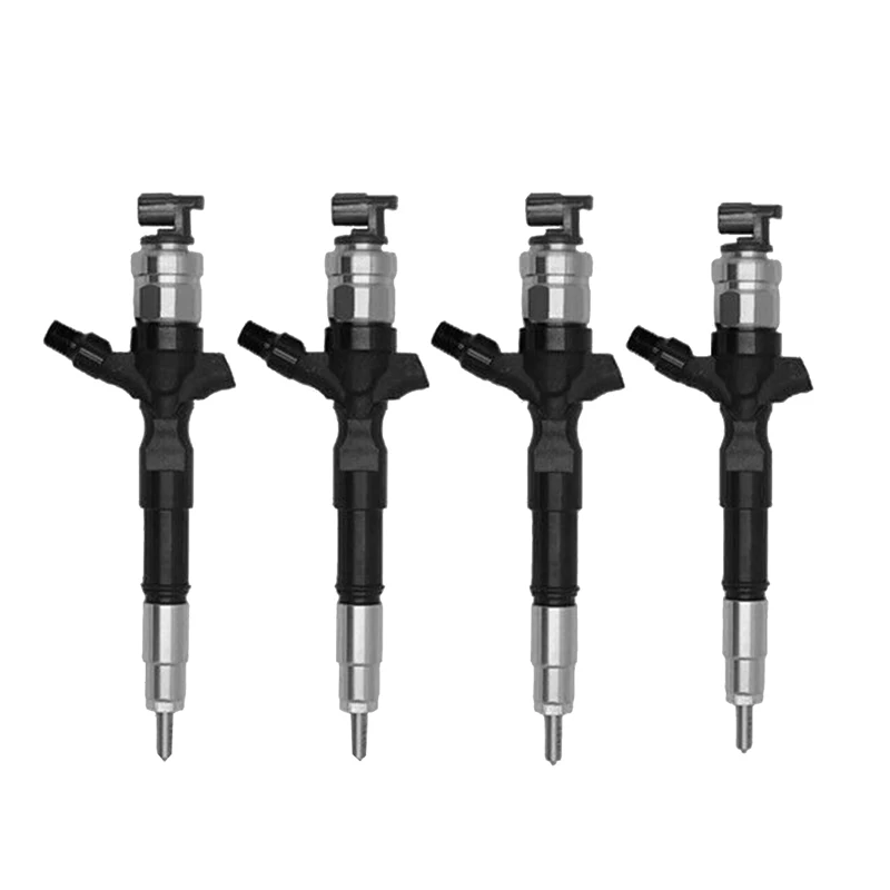 2/4PCS Diesel Fuel Injectors 23670-30400 295050-0460 for Toyota Hilux 1KD 2KD 2.5 d Engine