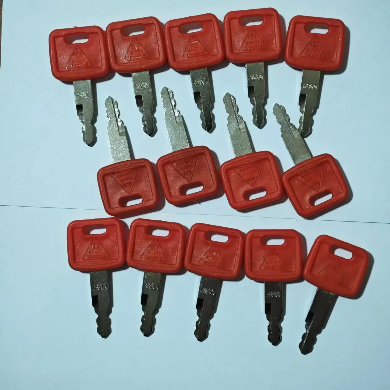 15pcs Excavator Ignition Key For H800 Excavator Parts